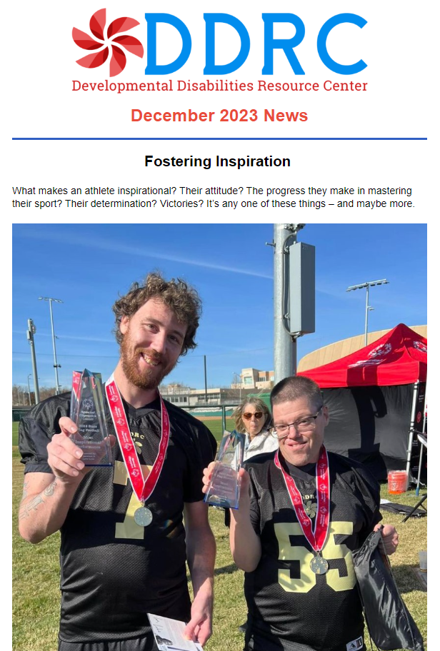 December 2023 DDRC Newsletter