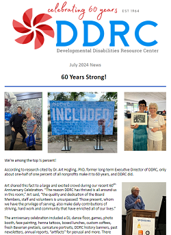 July 2024 DDRC Newsletter
